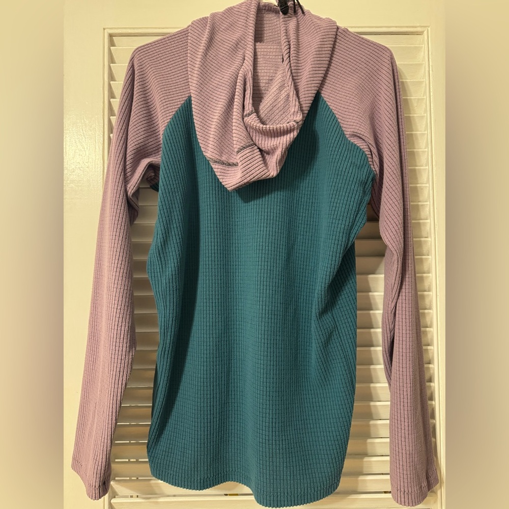 Melanzana micro grid hoodie - Picture 3 of 4